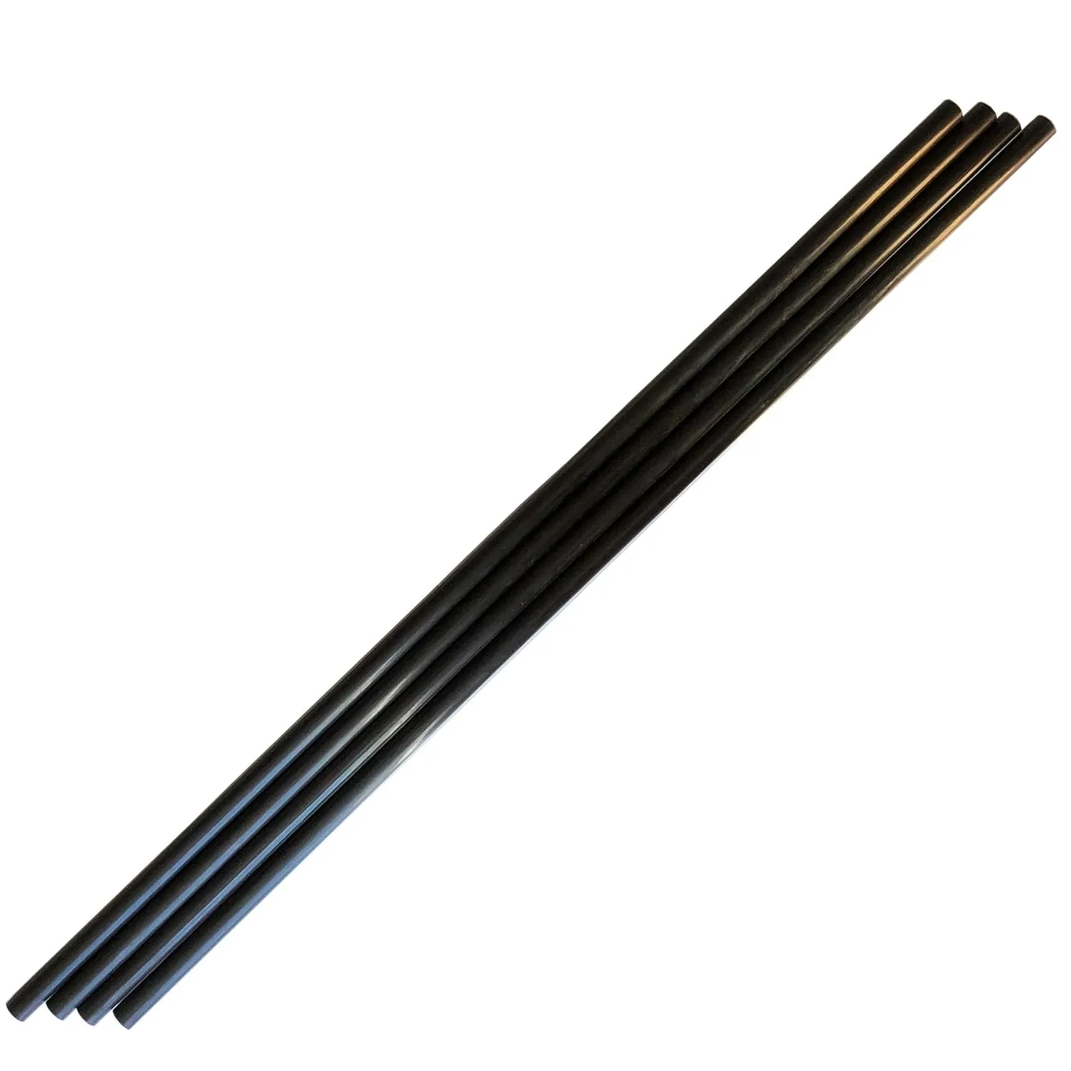 – Carbon Fiber Tube - 12mm X 8mm x 1000mm – Pultruded Round Hollow Carbon Fiber rods Black Matte Finish - Pure Carbon Fibre Hollow Tube shafts - for RC Planes-Drones, Boat DIY Craft Projects