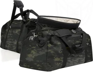 ~ Xecutive Transport Faraday Duffel Bag for Military Use ~ MOLLE System ~ Computer Towers and Other Large Electronics ~ Data Security ~ Tracking/Hacking Defense ~ Midnight Multicam