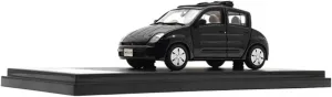1:43 for Will Vi 2000 Static Simulated Resin Model Decorative Ornaments Souvenirs Mini Simulation Toys(Black)