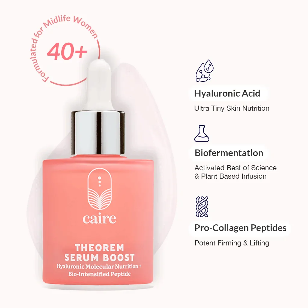 30 Day Trio: Theorem Serum Boost 30mL | 1oz   Mask 40 mL | 1.35oz   Grown Up Moisturizer 15 mL | 0.5oz