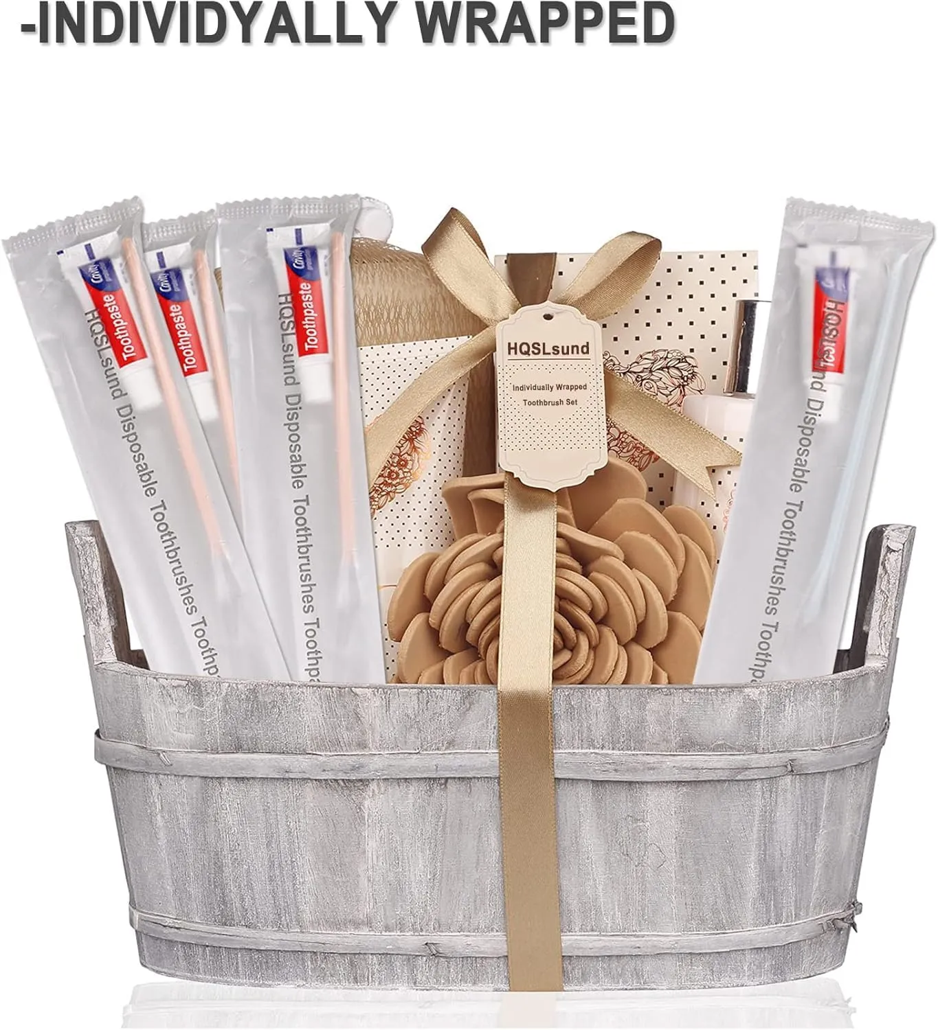 30 Pack Disposable Toothbrushes with Toothpaste, Individually Wrapped Disposable Toothbrushes Bulk Toothbrushes Soft Bristle Manual Disposable Travel Toothbrush Kit