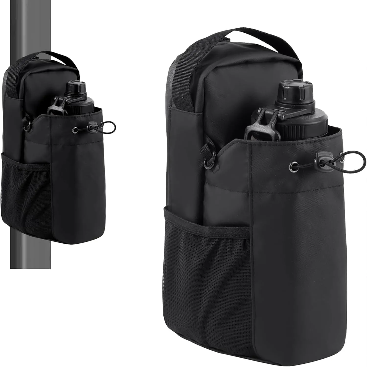 3X Stronger Magnetic Gym Bag - Water-Resistant Fitness Water Bottle Bag for Men and Women,Can magnetically adsorb phone,Wallet/Key Storage for Travel,Sport,Cycling,Workout