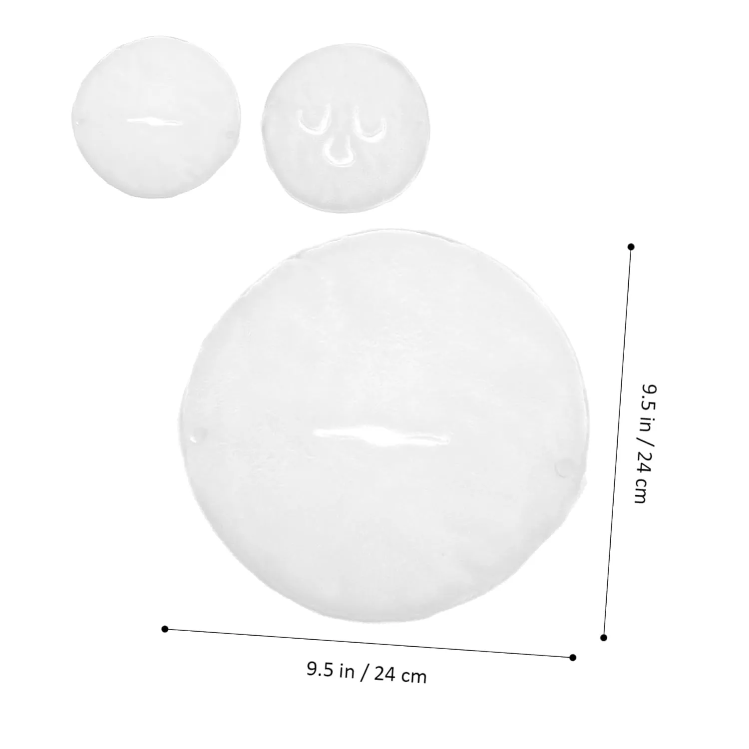5sets Face Steaming Towel Soft Gentle Spa Facial Colors Face Mask Towel Sets 2pcs*5