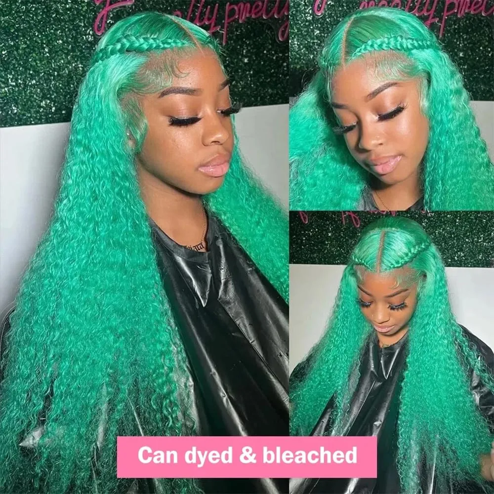 613 13x6 Lace Front Wigs Human Hair Deep Wave Blonde Wig Human Hair 13x6 HD Lace Frontal Wigs for Black Women 180% Density Curly Human Hair Wig Pre Plucked with Baby Hair (613 blonde wig, 24 inch)