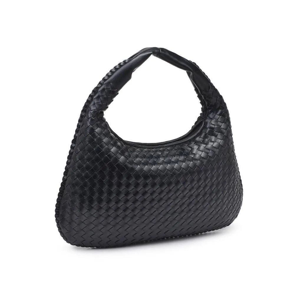 Adela Woven Hobo Bag