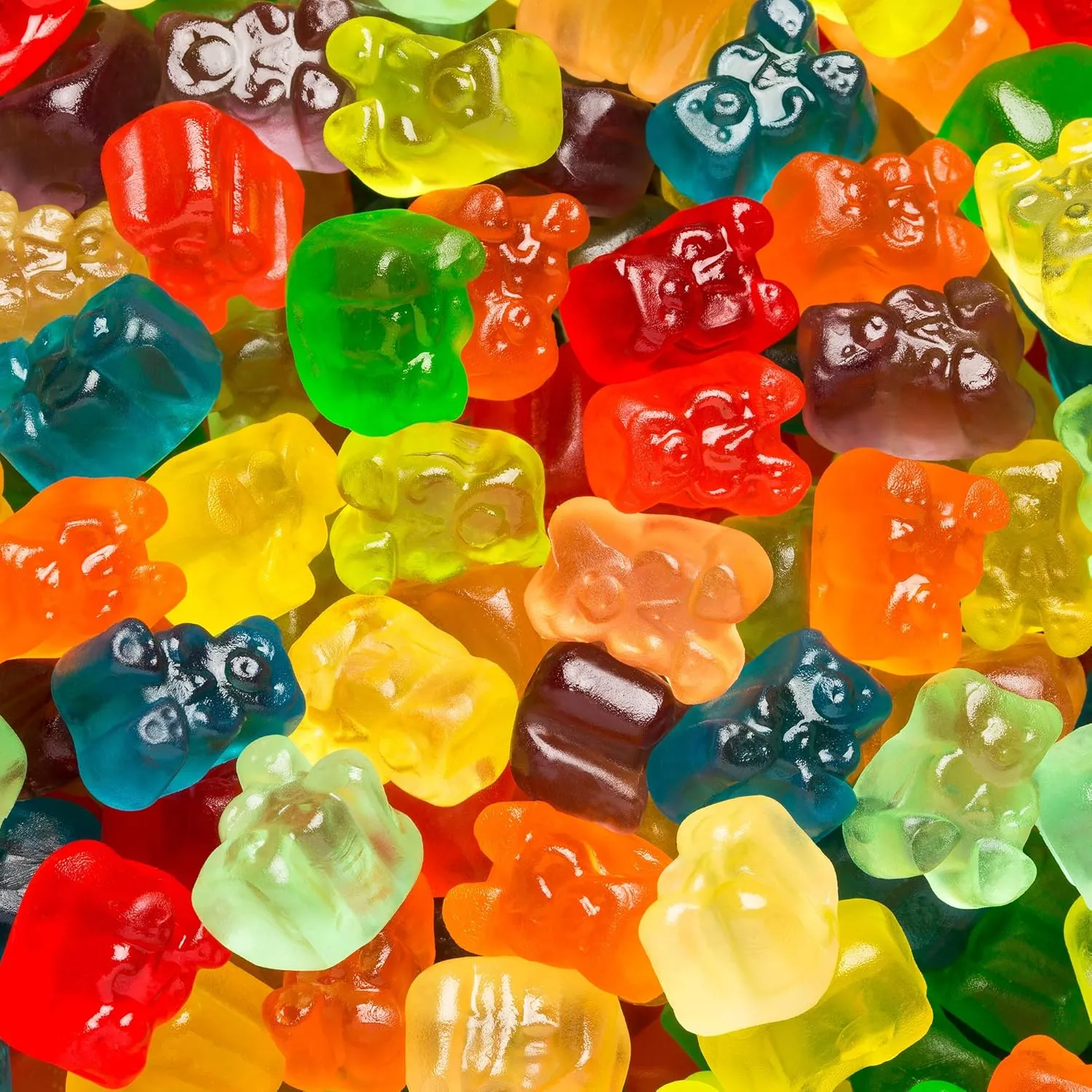 Albanese World's Best Gummi Snack Packs, 12 Flavor Gummi Bear Cubs, 50-0.5oz Mini Packs (Pack of 2)