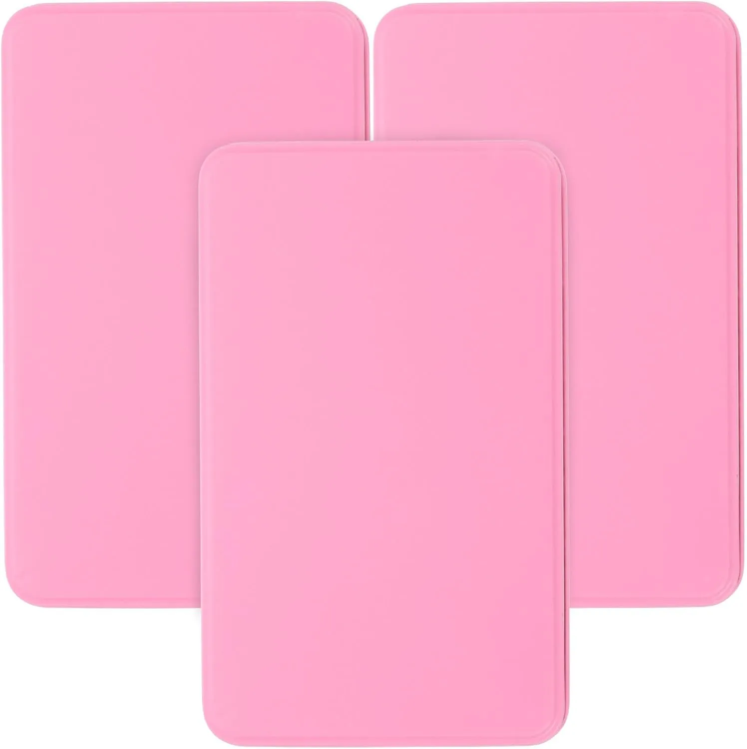 Alipis Chic Pink Tin Boxes Lid 3 Pack Rectangle Tinplate Candy Storage Boxes for Wedding and
