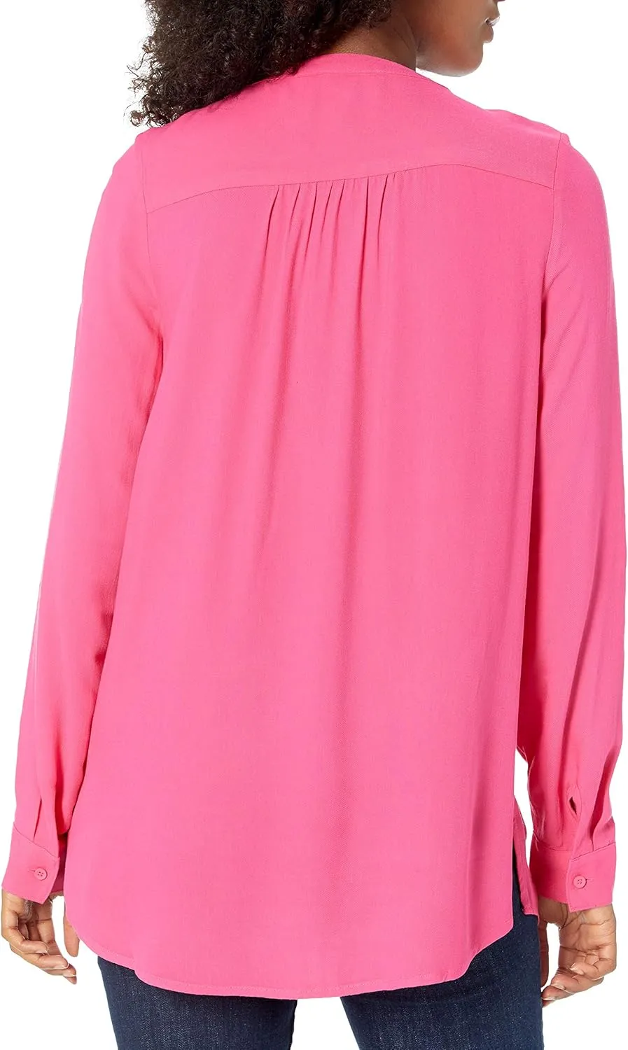 Amazon Essentials Women's Long-Sleeve Woven Blouse