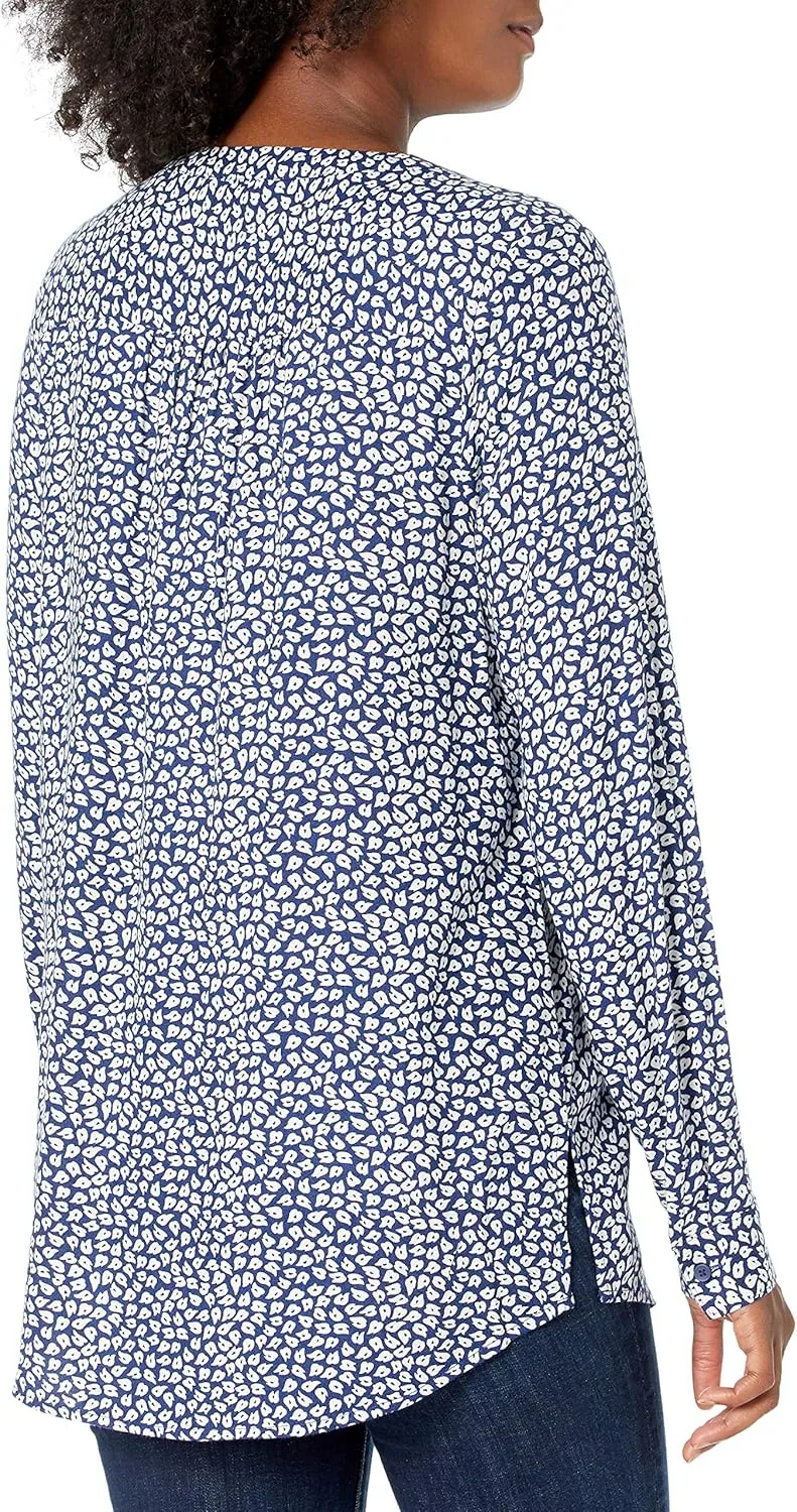 Amazon Essentials Women's Long-Sleeve Woven Blouse