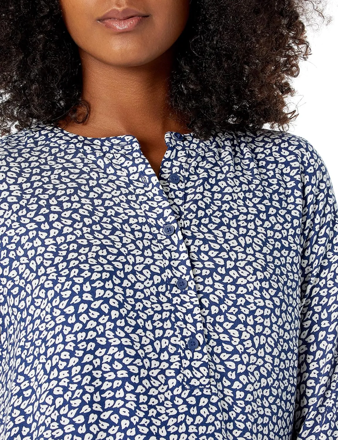 Amazon Essentials Women's Long-Sleeve Woven Blouse