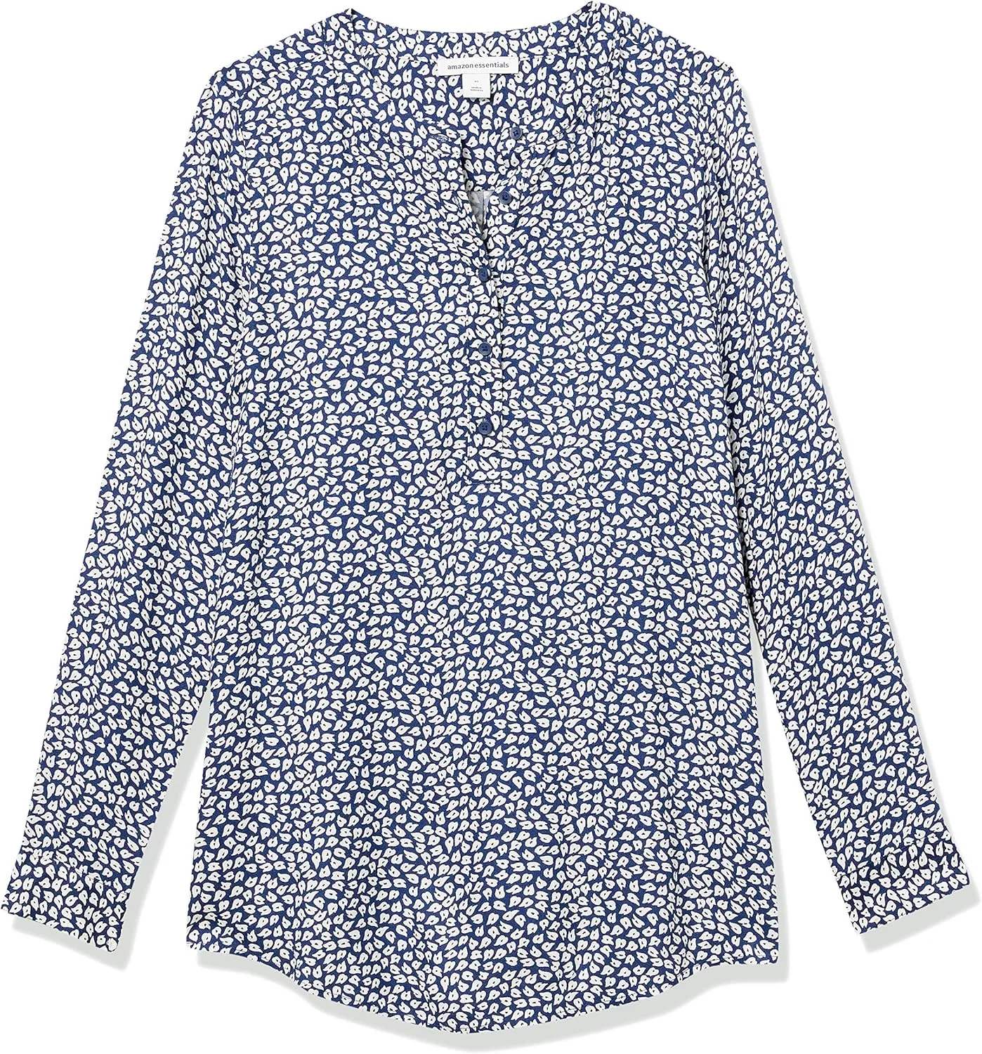 Amazon Essentials Women's Long-Sleeve Woven Blouse