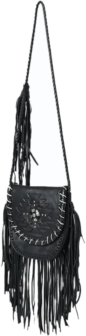 American Darling Cross Body I Hand Tooled Hair-On Genuine Leather Women Bag Western Handbag Purse | Western leather handbag