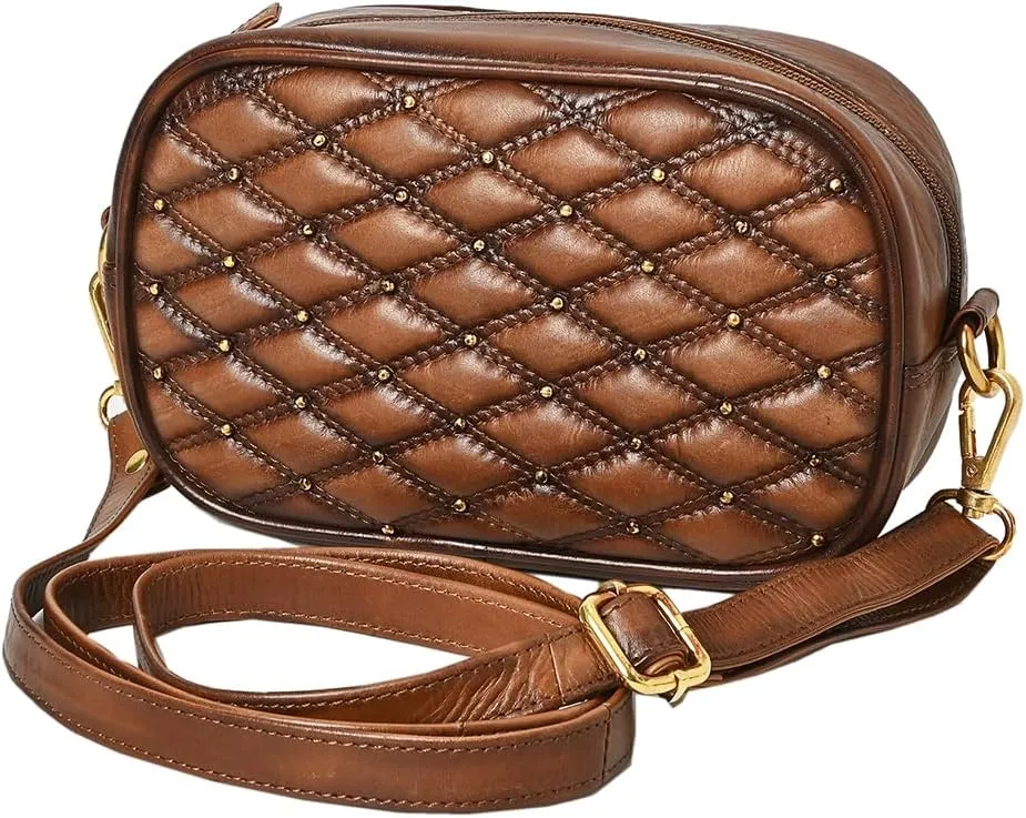 American Darling Cross Body I Hand Tooled Hair-On Genuine Leather Women Bag Western Handbag Purse | Western leather handbag