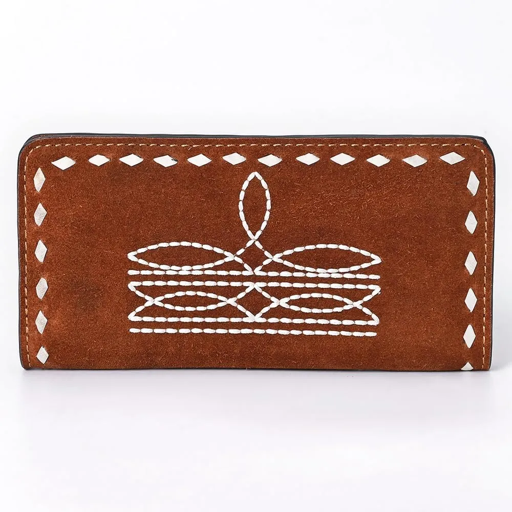American Darling Western Genuine Leather Handbag Purse Wallet Bag For Women Girl