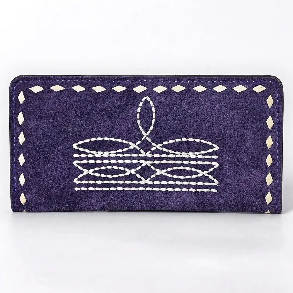American Darling Western Genuine Leather Handbag Purse Wallet Bag For Women Girl