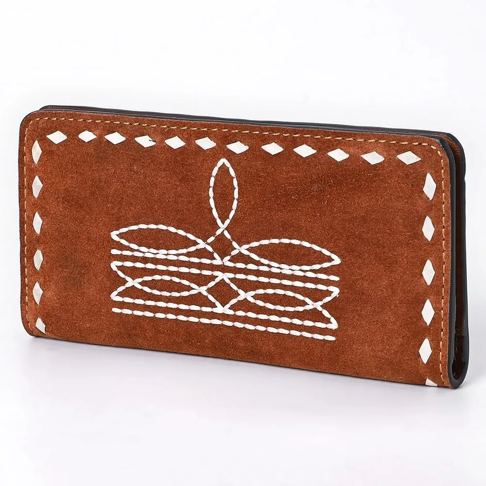 American Darling Western Genuine Leather Handbag Purse Wallet Bag For Women Girl