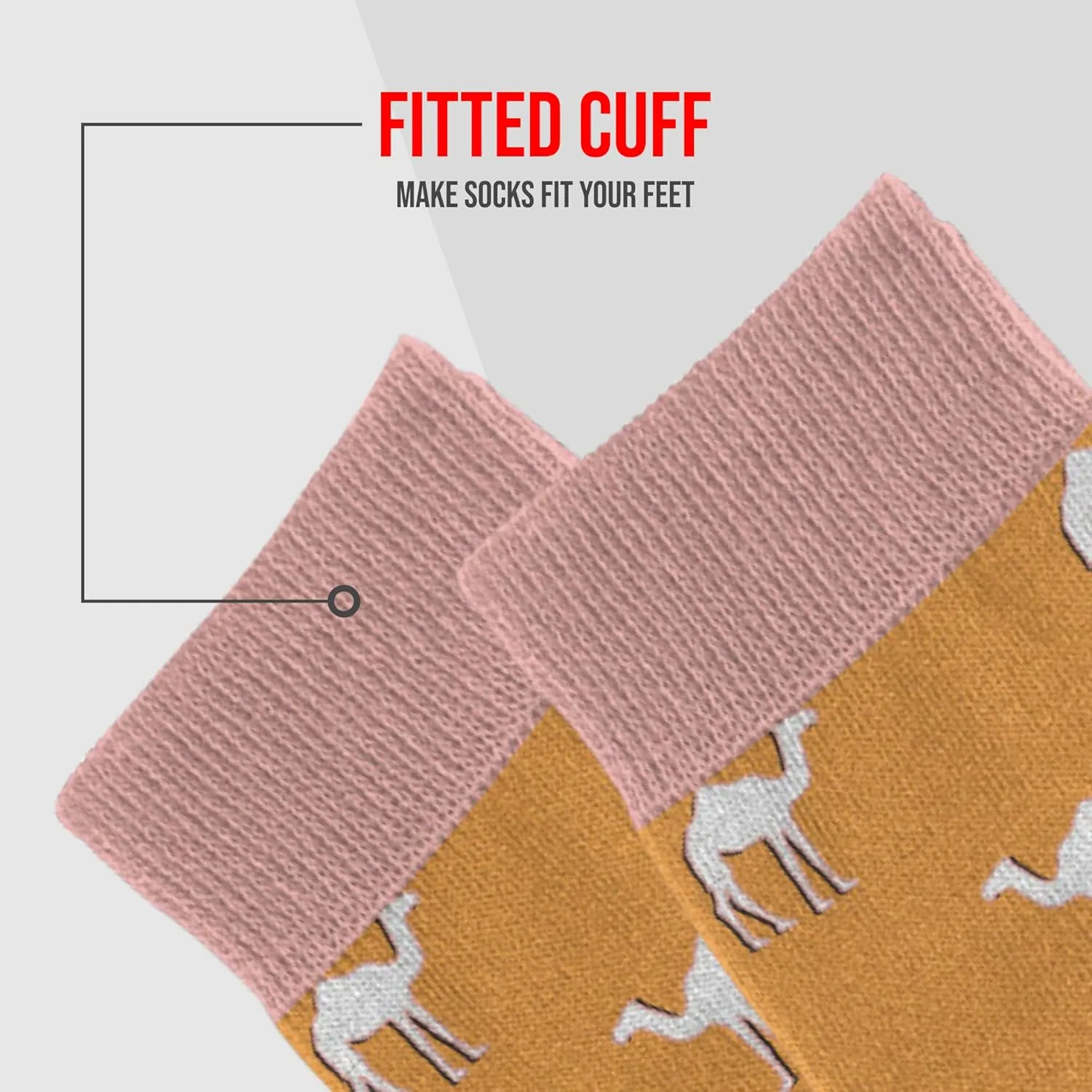 Animal Themed Socks - Novelty Unisex Sock Set, Fun Unique Designs