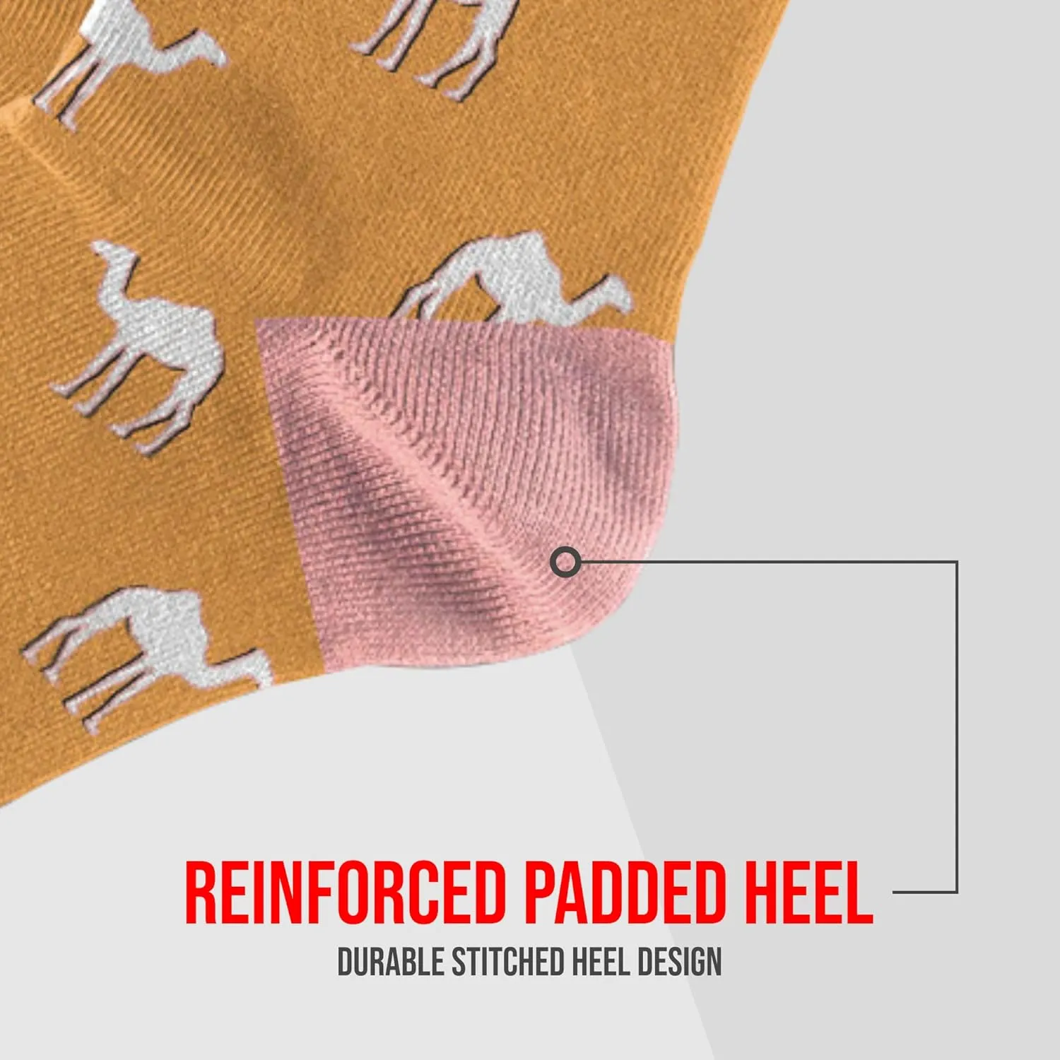 Animal Themed Socks - Novelty Unisex Sock Set, Fun Unique Designs