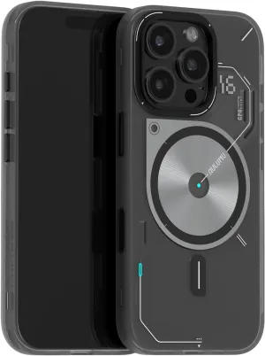 Aulumu A16 for iPhone 16 Pro Magnetic Thermal Case | Updated Camera Control | IMD Technology | Compatible with Magsafe | Complete Wrap-Around | Touch Translucent Gray