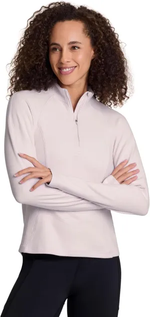 Avalanche Women's 1/4 Zip Pullover, Lightweight Hiking Partial Zip Mock Neck Top
