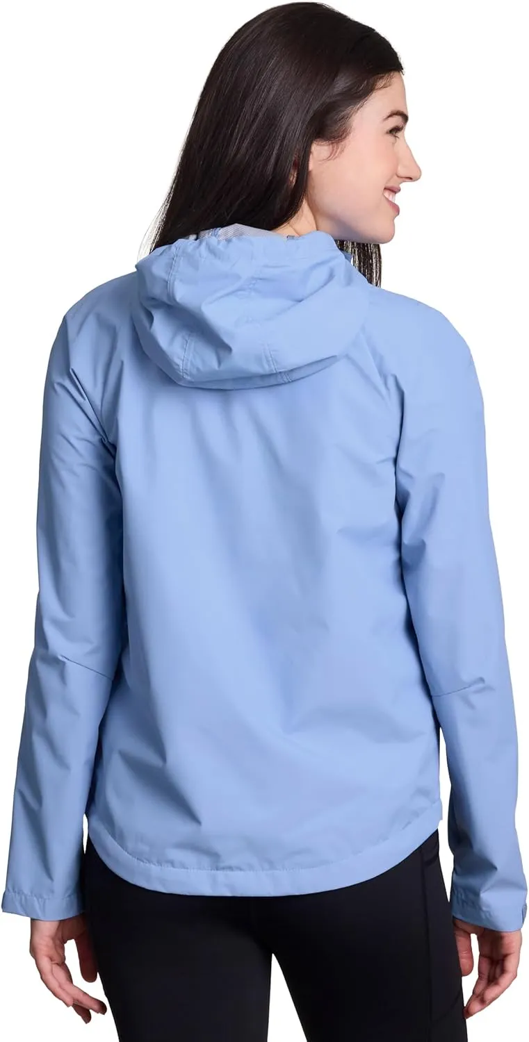 Avalanche Women's Rain Jacket, Quick Drying Thermal Fleece Lined Rain Coat with Pockets