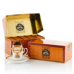Bacha Coffee | Assorted Coffee Taster, 100% Arabica Beans, x25 Individually Wrapped Single Serve Filter Bags