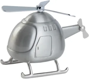 BESPORTBLE Piggy Bank Coin Saving Money Box for Kids Mini Bank Box Helicopter Decor Home Ornament
