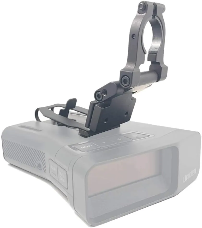 BlendMount Aluminum Radar Detector Mirror Mount for Uniden R7/R8/R8w - Compatible with Most American and Asian Vehicles - Made in USA - Looks Factory Installed, BR7-2001R