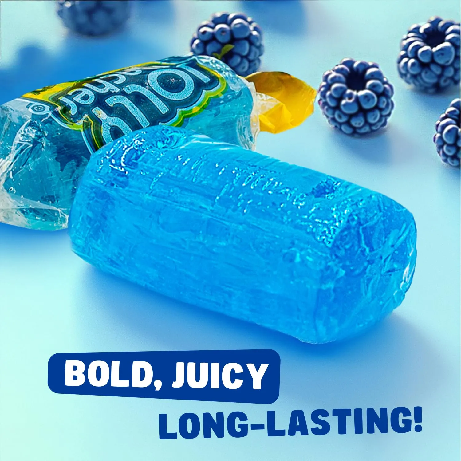 BLUE RASPBERRY JOLLY RANCHER Hard Candy Original Flavor 2 lb - Bulk Bag, Individually Wrapped (148 Pieces)