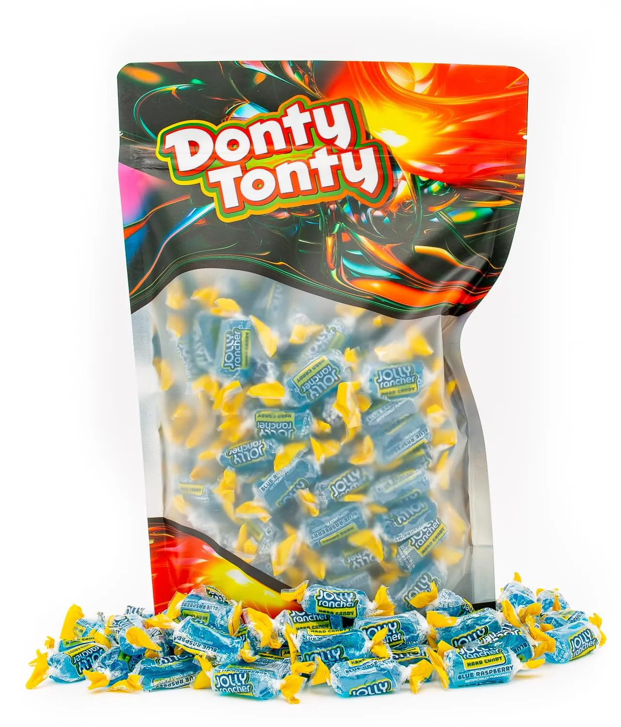 BLUE RASPBERRY JOLLY RANCHER Hard Candy Original Flavor 2 lb - Bulk Bag, Individually Wrapped (148 Pieces)