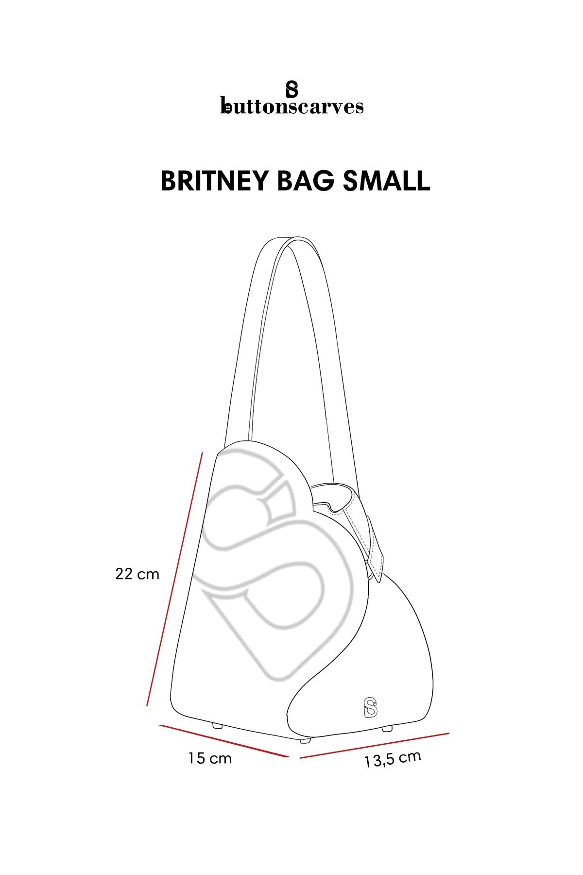 Britney Bag Small - Fossil
