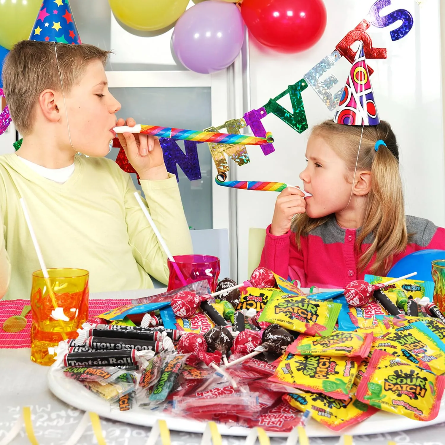 Bulk Candy Mix Variety Pack - Individually Wrapped Assorted Sweets for Party Favors, Candy Buffets, Goodie Bags, Gifting, and Office Treats (4Lb Bag)
