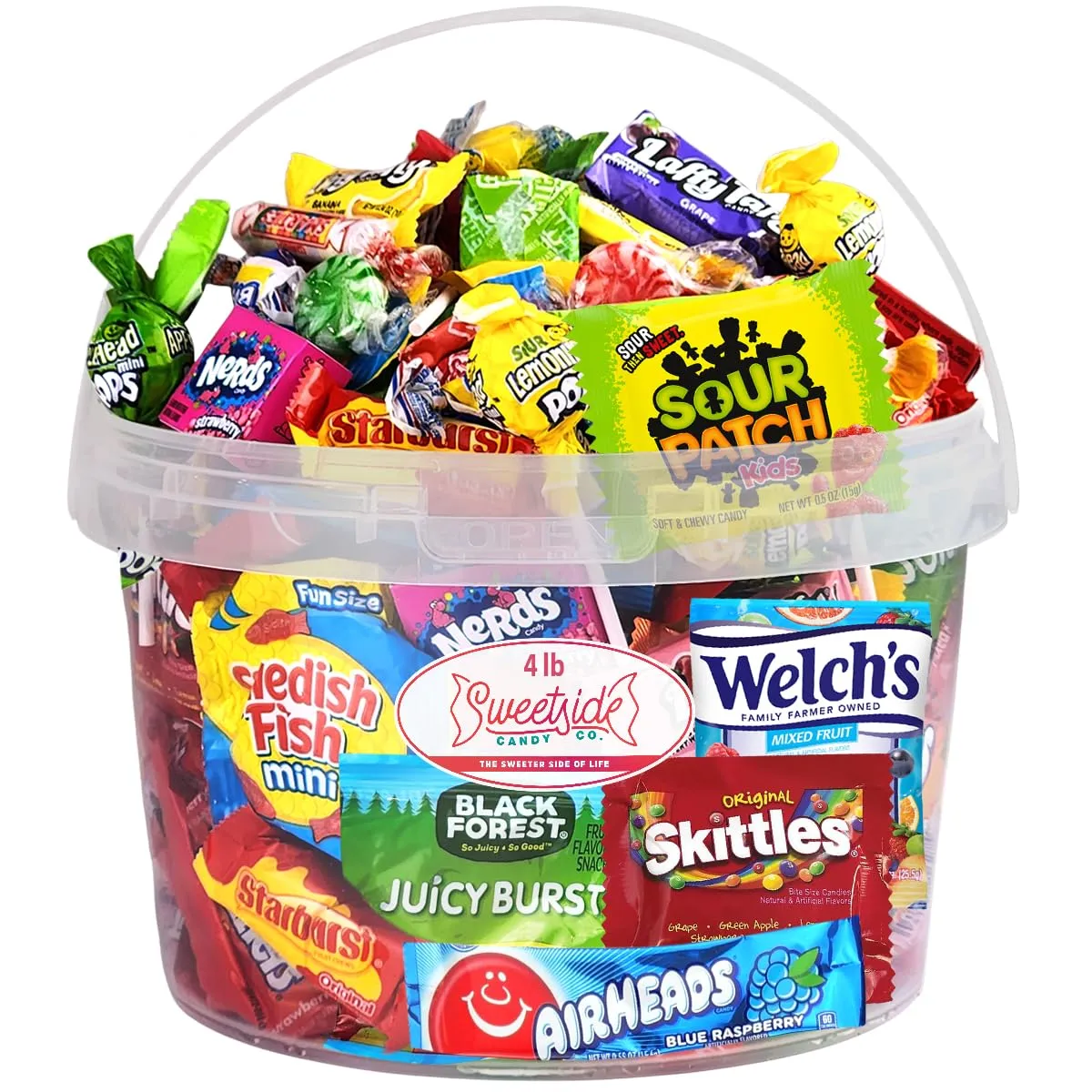 Bulk Candy Variety Pack - Assorted Box - Gift for Birthday Party, Kids, College Students & Adults (4 Pound)
