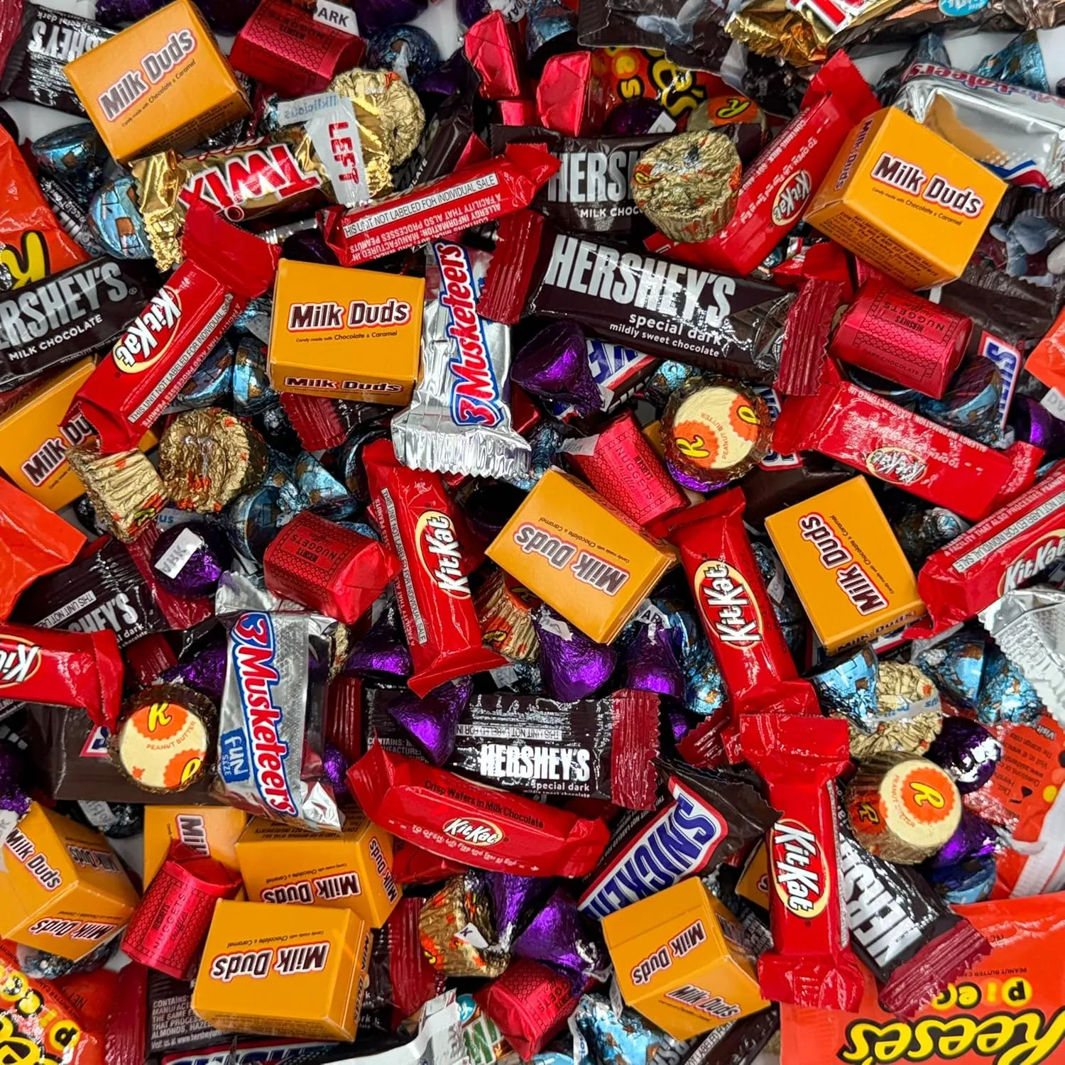 Bulk Chocolate Assortment Variety Pack - Chocolate Candy Variety Pack - 5 lb Bag of Mixed Bulk Chocolate, Milk Chocolate, Dark Chocolate, Bars and more! Bulk Candy Mix for Candy Bags - Candy - Chocolate (5 LBS)
