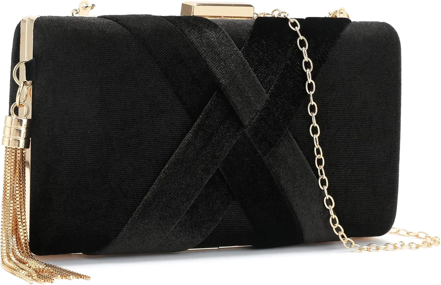 CARIEDO Women's Evening Handbag Clutch Bridal Purse for Wedding Prom Night Out Party