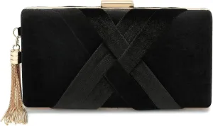 CARIEDO Women's Evening Handbag Clutch Bridal Purse for Wedding Prom Night Out Party