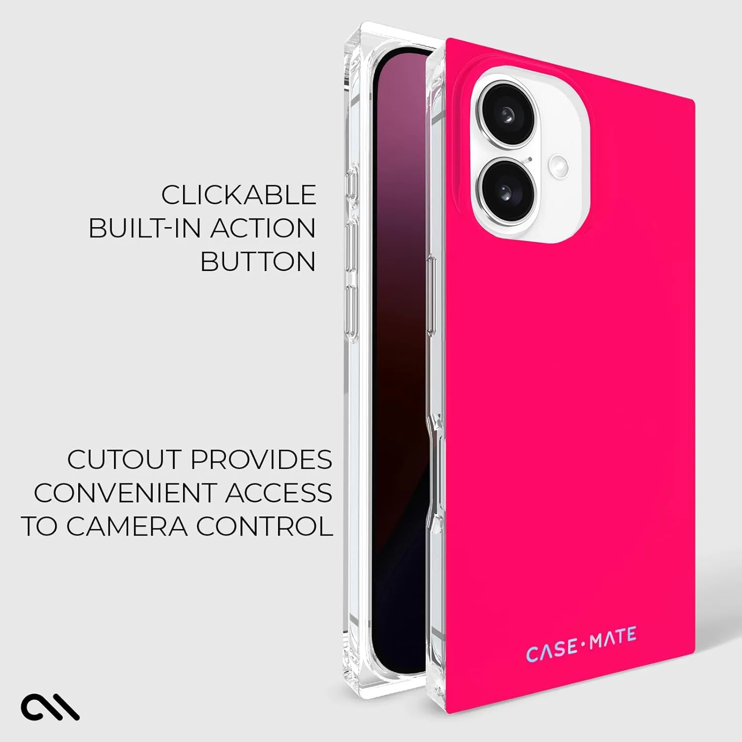 Case-Mate BLOX iPhone 16 Case [Compatible with MagSafe] - Stylish and Unique Phone Case with 12ft Drop Protection - Premium Magnetic Cover for iPhone 16 - Neon Watermelon