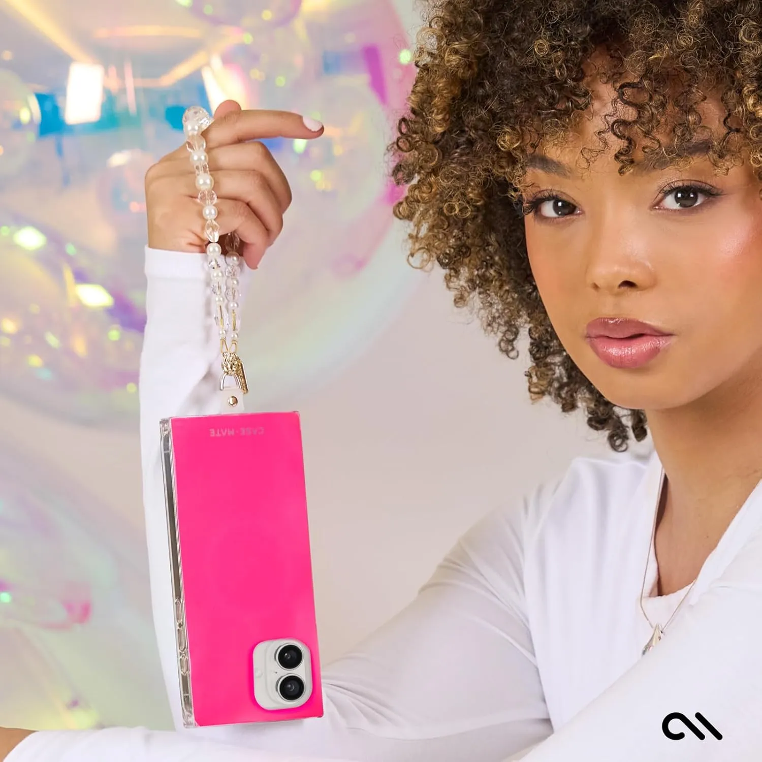Case-Mate BLOX iPhone 16 Case [Compatible with MagSafe] - Stylish and Unique Phone Case with 12ft Drop Protection - Premium Magnetic Cover for iPhone 16 - Neon Watermelon
