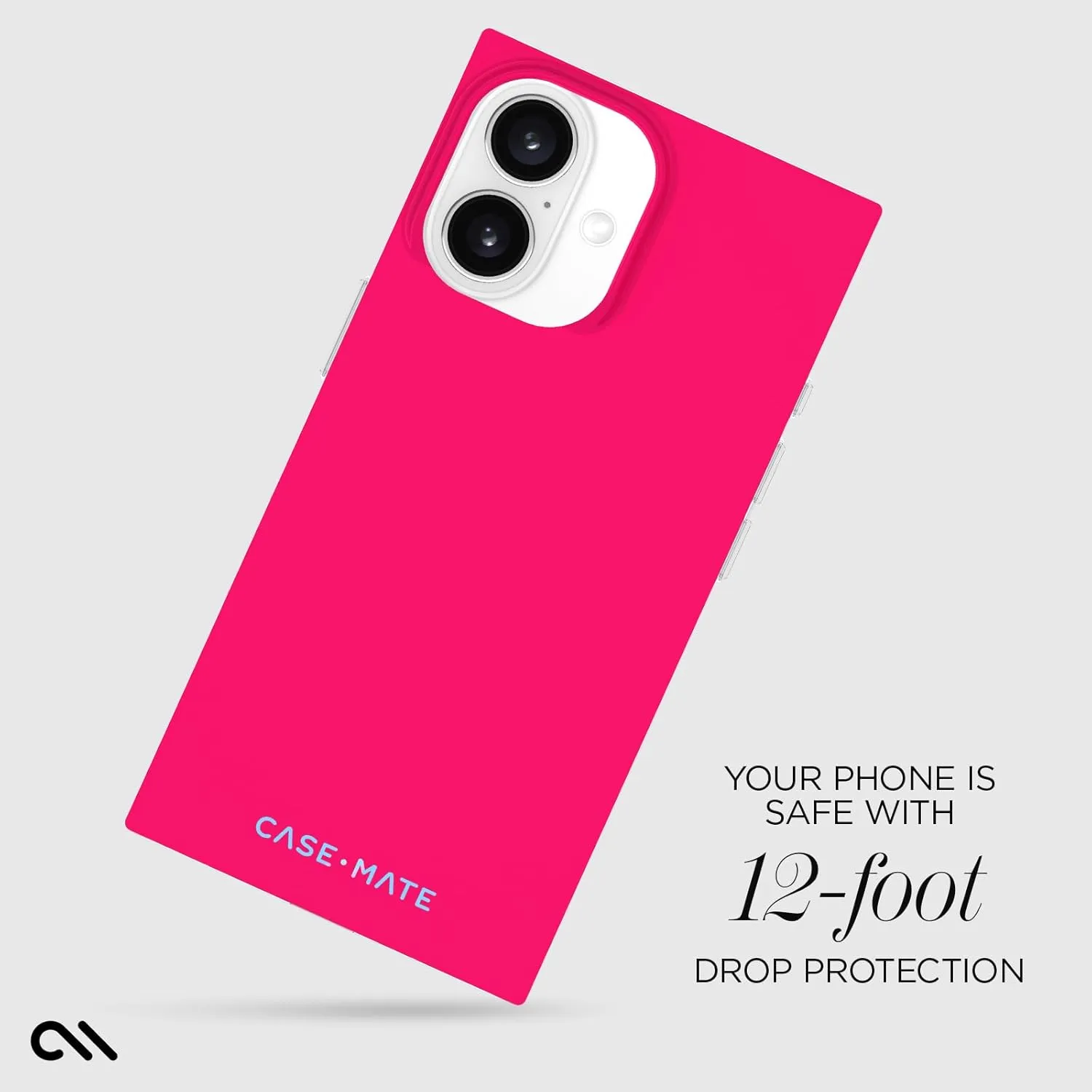 Case-Mate BLOX iPhone 16 Case [Compatible with MagSafe] - Stylish and Unique Phone Case with 12ft Drop Protection - Premium Magnetic Cover for iPhone 16 - Neon Watermelon