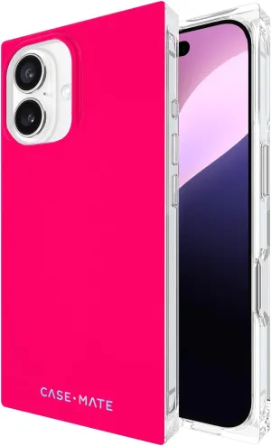Case-Mate BLOX iPhone 16 Case [Compatible with MagSafe] - Stylish and Unique Phone Case with 12ft Drop Protection - Premium Magnetic Cover for iPhone 16 - Neon Watermelon