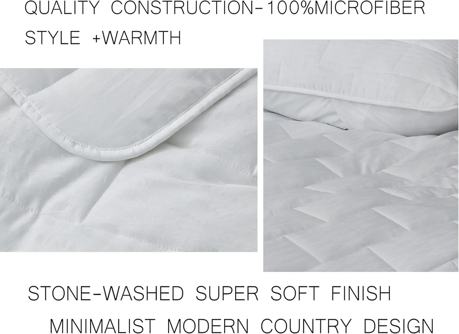 Chezmoi Collection George 3-Piece Jacquard Quilt Set King Size, White Textured Woven Lightweight Rectangle Quilted Bedspread for All Seasons (1 Quilt 108x96 inches, 2 Shams)