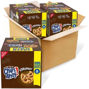 Chips Ahoy! Chunky Chocolate Chip Cookies - Snack Packs, 33.28 oz (Pack of 2)