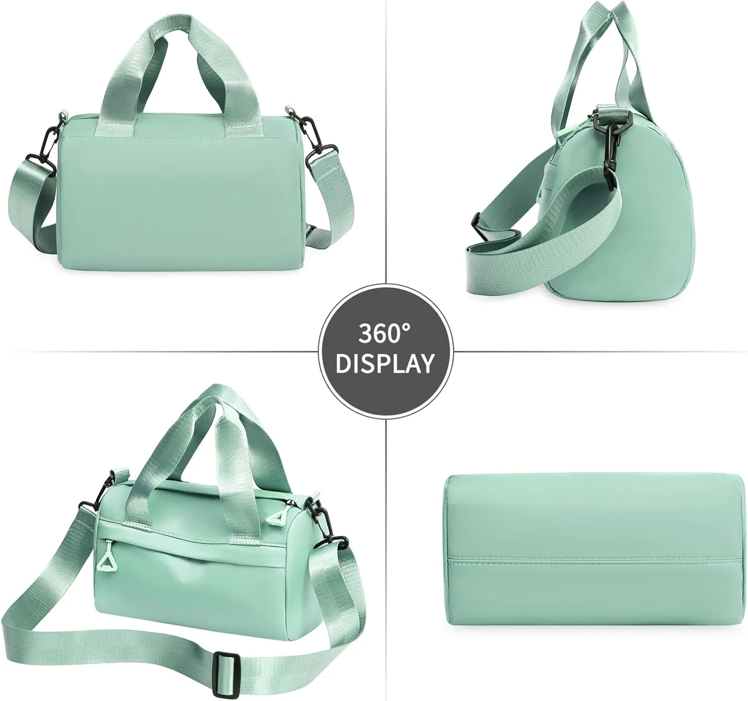 ChuLian Mini Gym Bag for Women Men Small Gym Tote Bag Travel Duffle Bag Cute Workout Sport Bag