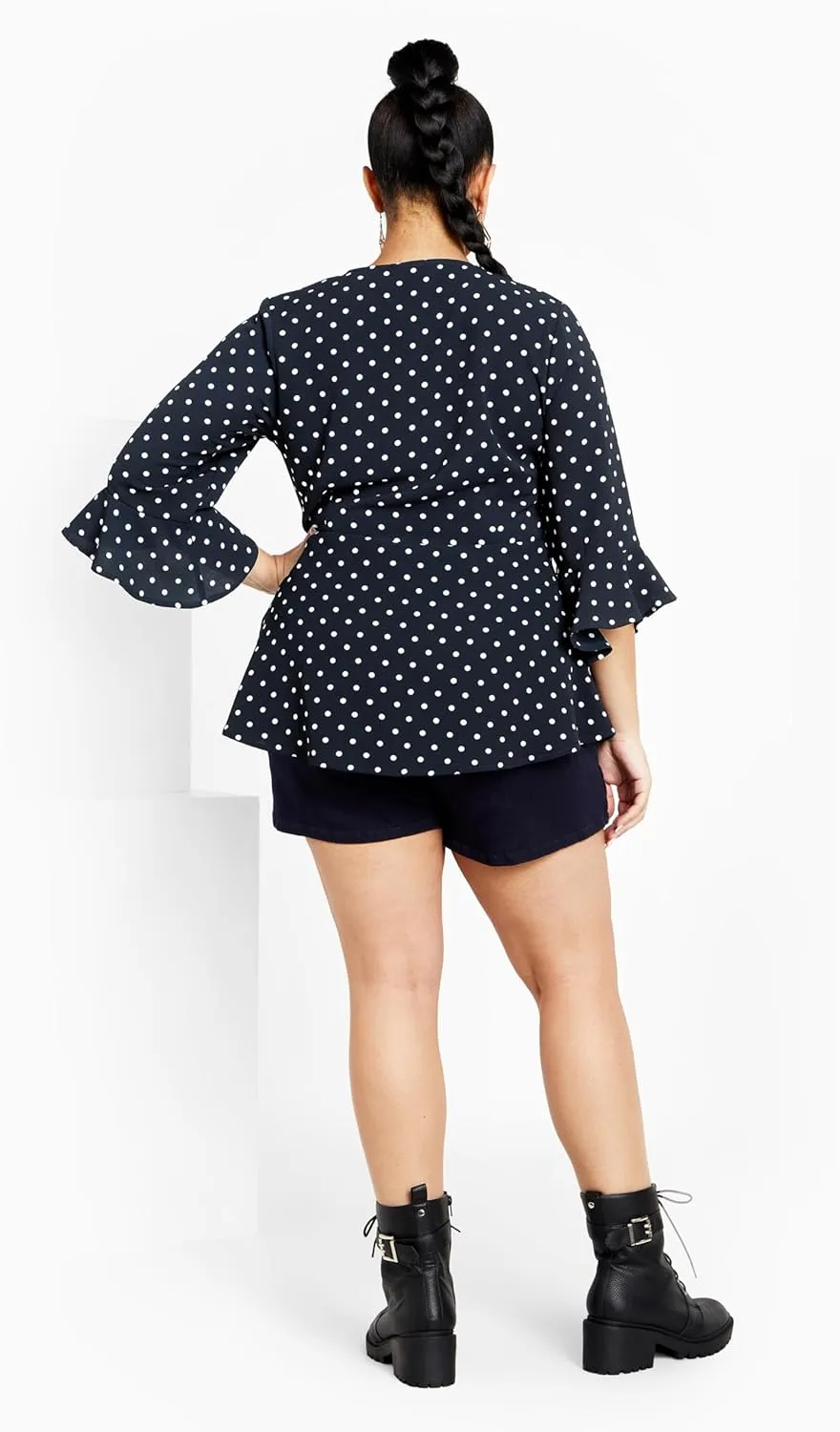 City Chic Women's Plus Size Fresh Spot Top