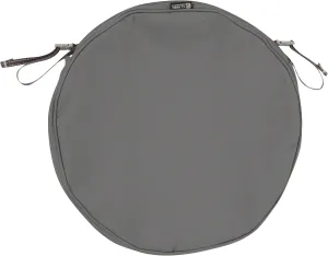 Classic Accessories Montlake Water-Resistant 18 x 2 Inch Round Outdoor Chair Seat Cushion Slip Cover, Patio Furniture Cushion Cover, Light Charcoal Grey, Patio Furniture Cushion Covers