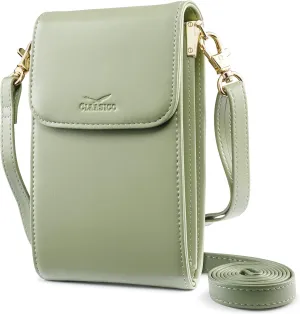 Classico Small Crossbody Phone Purse for Women - Crossbody Bag Wallet for Phone, Cards, Accessories