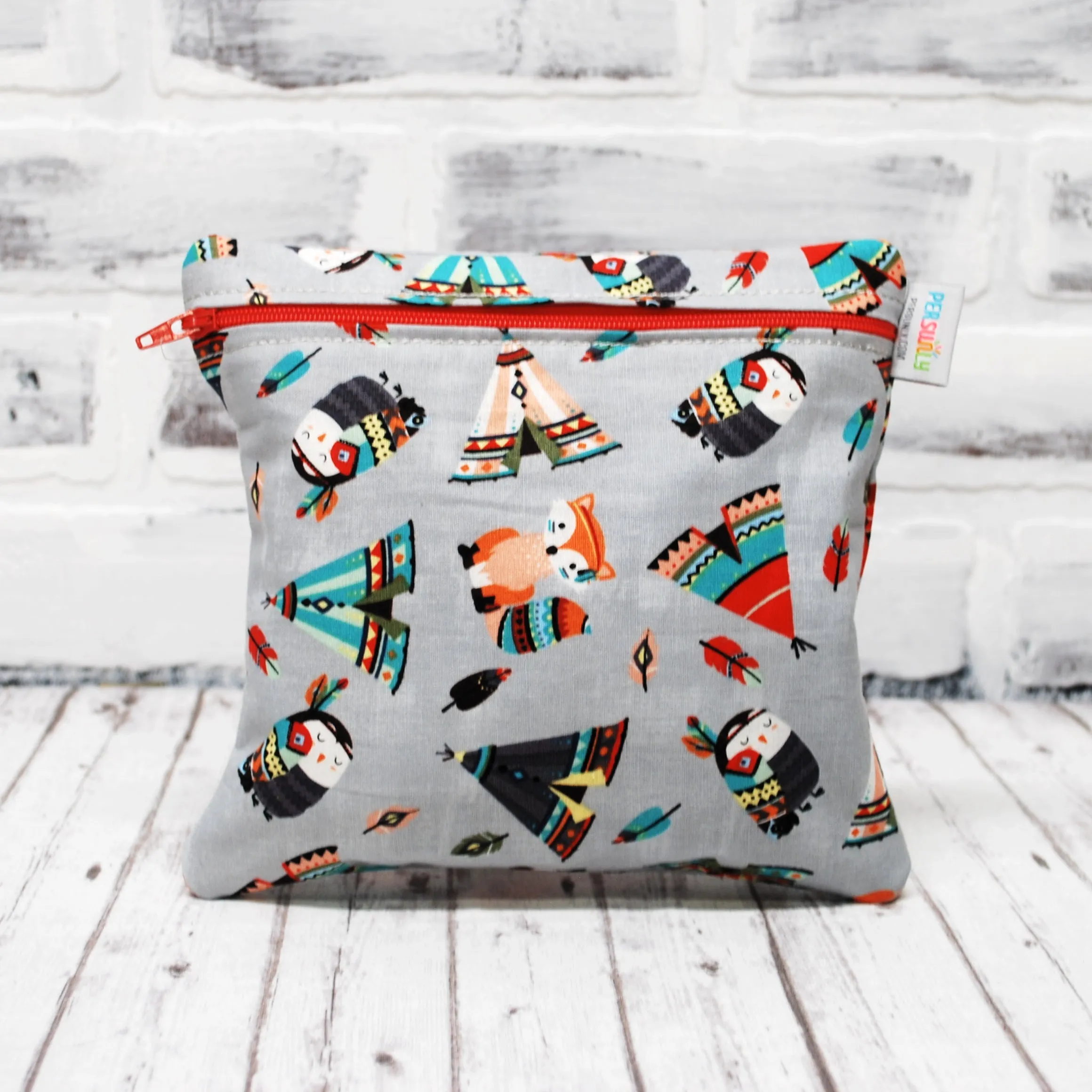 CLEARANCE Tribal Teepee Food Safe Reusable Bag