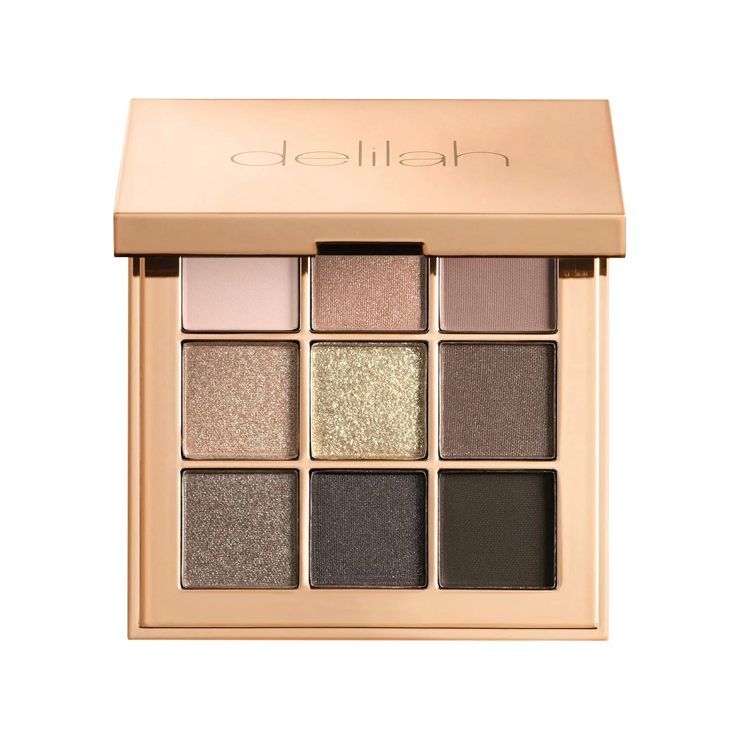 Colour Intense Eyeshadow Palette - Jezebel - Shimmer Matte Nine Shades - Long Lasting, Highly Pigmented - Blendable Natural Color Makeup Set Includes Mirror - Cruelty Free And Vegan -0.28 Oz