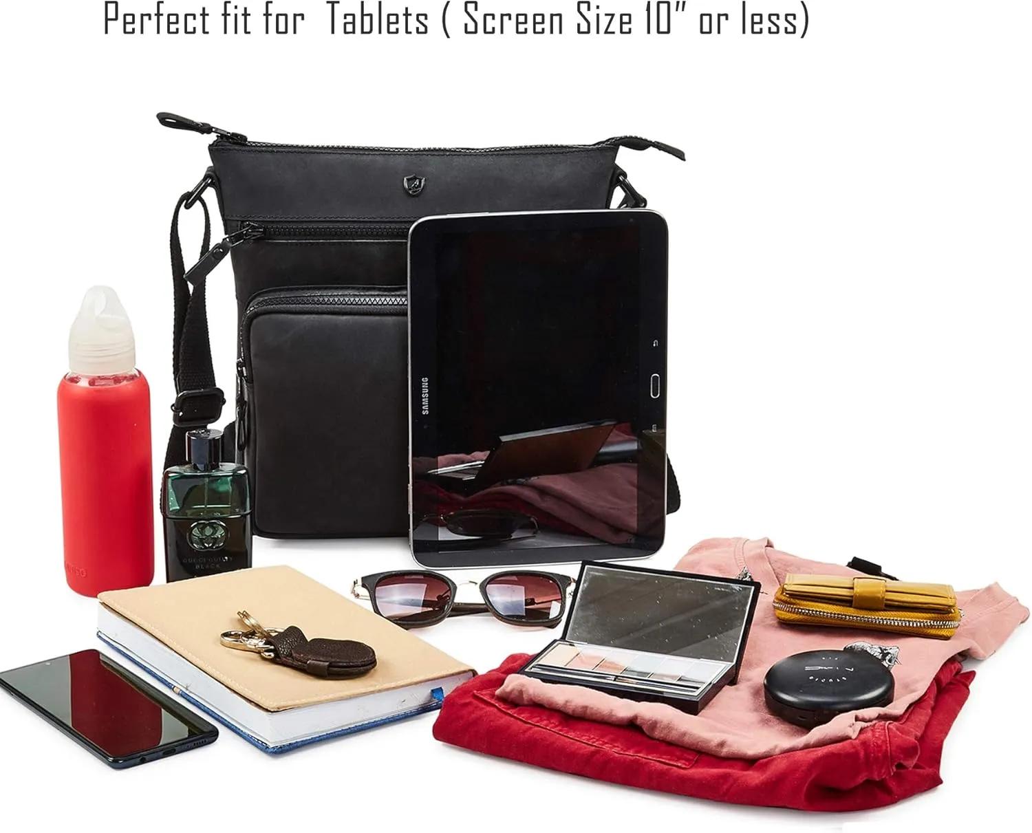 Crossbody Bags for Women Real Leather Purse Handmade Vintage Crossover Shoulder Pocketbook