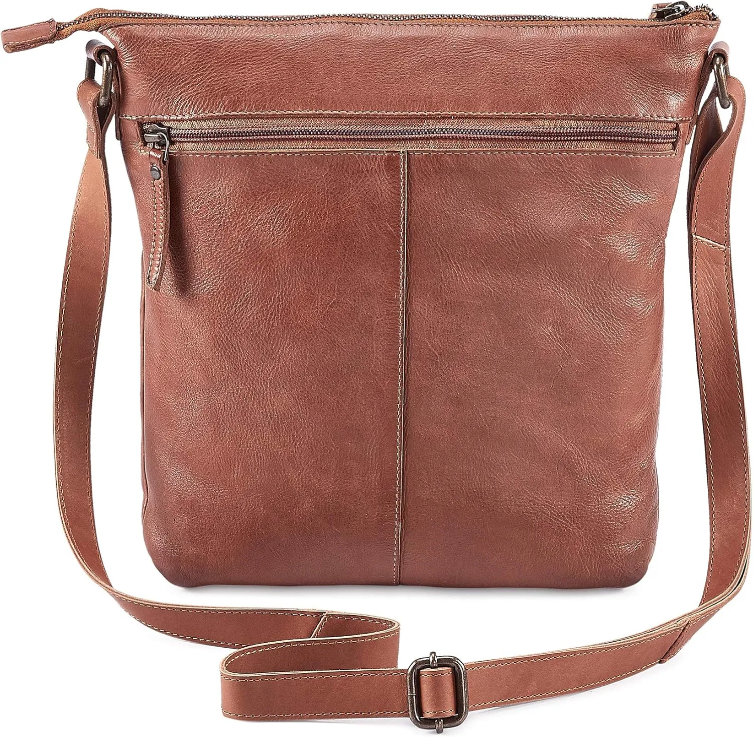 Crossbody Bags for Women Real Leather Purse Handmade Vintage Crossover Shoulder Pocketbook